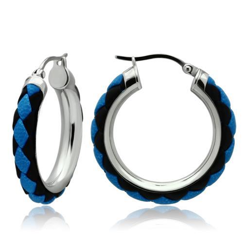 High polished (no plating) Stainless Steel Earrings with No Stone