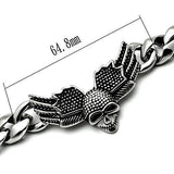 High polished (no plating) Stainless Steel Bracelet with No Stone