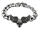 High polished (no plating) Stainless Steel Bracelet with No Stone