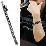 High polished (no plating) Stainless Steel Bracelet with No Stone