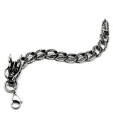 High polished (no plating) Stainless Steel Bracelet with No Stone