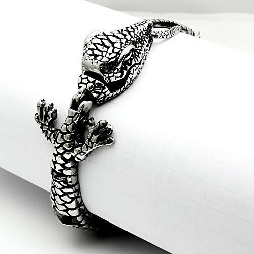 High polished (no plating) Stainless Steel Bracelet with No Stone