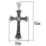 High polished (no plating) Stainless Steel Chain Pendant with No Stone
