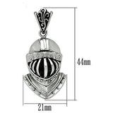 High polished (no plating) Stainless Steel Chain Pendant with No Stone