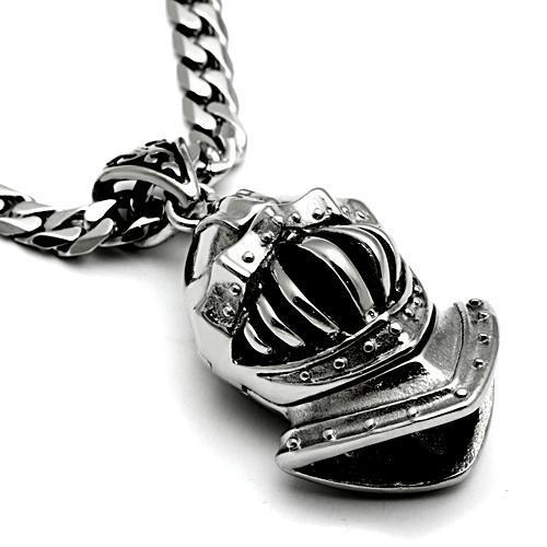 High polished (no plating) Stainless Steel Chain Pendant with No Stone