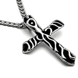 High polished (no plating) Stainless Steel Chain Pendant with No Stone
