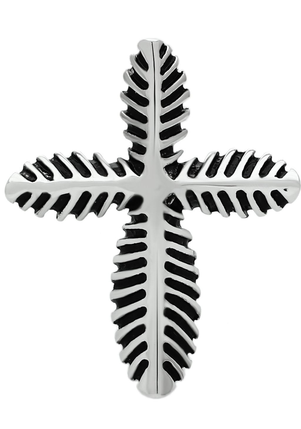 High polished (no plating) Stainless Steel Chain Pendant with No Stone