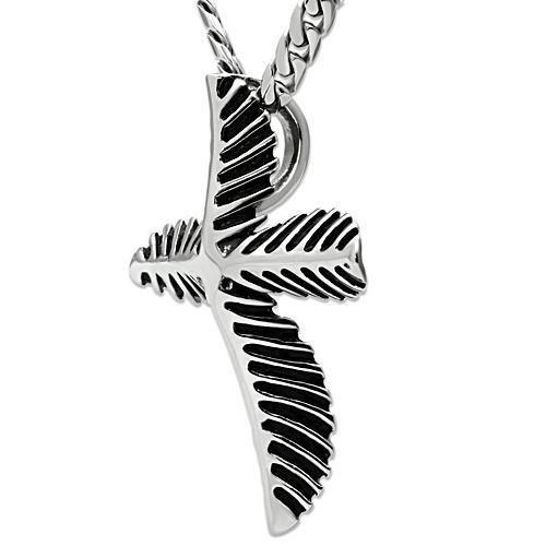 High polished (no plating) Stainless Steel Chain Pendant with No Stone