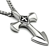 High polished (no plating) Stainless Steel Chain Pendant with No Stone