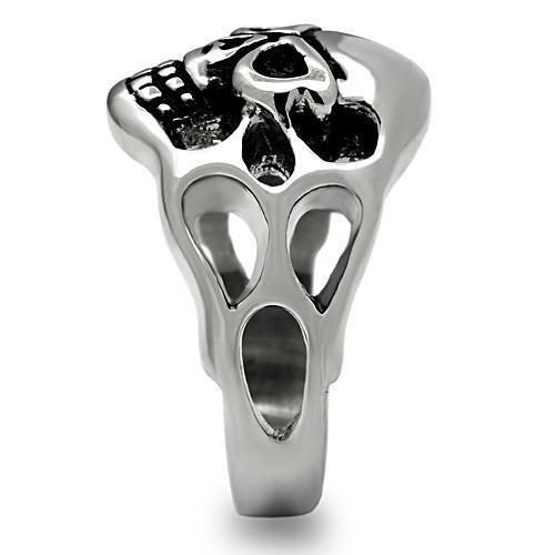 High polished (no plating) Stainless Steel Ring with No Stone