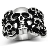High polished (no plating) Stainless Steel Ring with No Stone