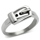High polished (no plating) Stainless Steel Ring with No Stone