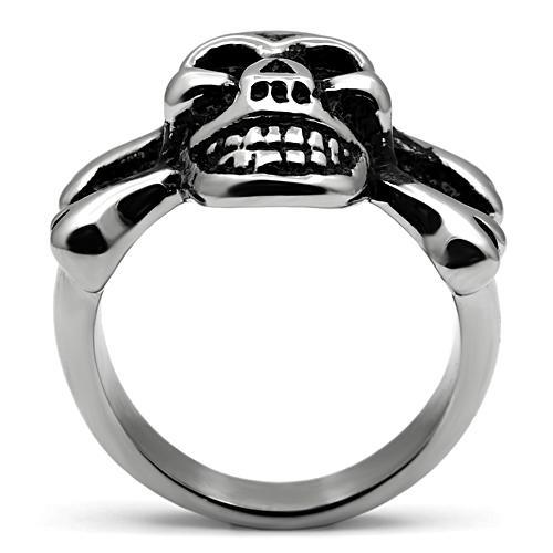 High polished (no plating) Stainless Steel Ring with No Stone