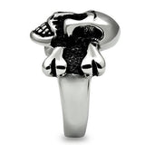 High polished (no plating) Stainless Steel Ring with No Stone