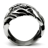 High polished (no plating) Stainless Steel Ring with No Stone