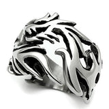 High polished (no plating) Stainless Steel Ring with No Stone