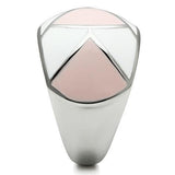 High polished (no plating) Stainless Steel Ring with Epoxy  in Multi Color