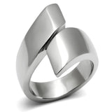 High polished (no plating) Stainless Steel Ring with No Stone