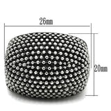 High polished (no plating) Stainless Steel Ring with No Stone