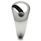 High polished (no plating) Stainless Steel Ring with No Stone