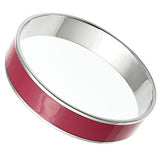 High polished (no plating) Stainless Steel Bangle with Epoxy  in Siam