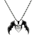 High polished (no plating) Stainless Steel Chain Pendant with No Stone