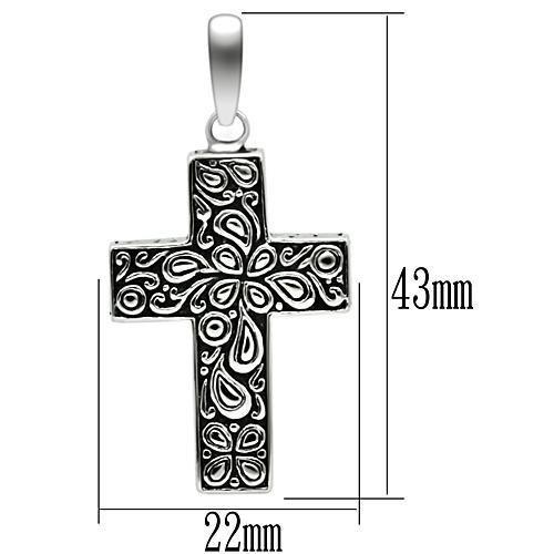 High polished (no plating) Stainless Steel Necklace with No Stone