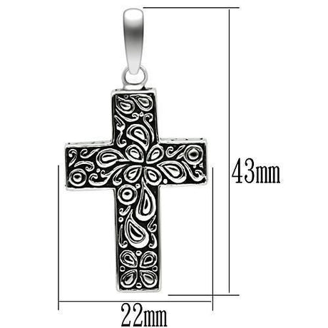 High polished (no plating) Stainless Steel Necklace with No Stone