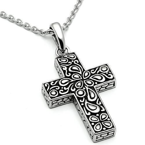 High polished (no plating) Stainless Steel Necklace with No Stone