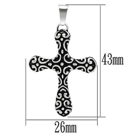 High polished (no plating) Stainless Steel Necklace with No Stone