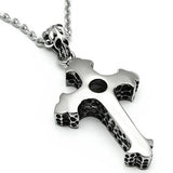 High polished (no plating) Stainless Steel Necklace with No Stone