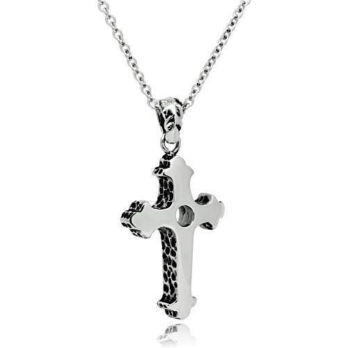 High polished (no plating) Stainless Steel Necklace with No Stone