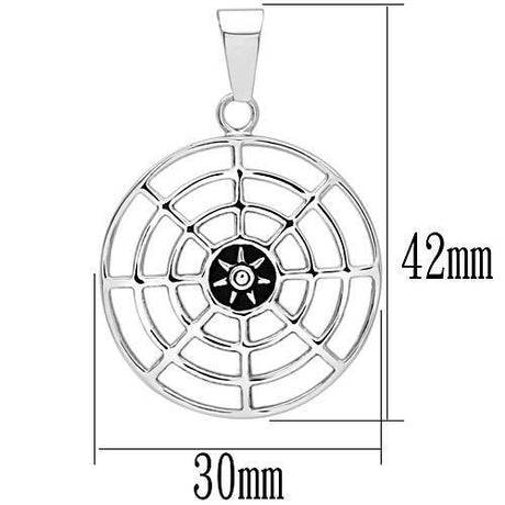 High polished (no plating) Stainless Steel Necklace with No Stone