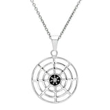 High polished (no plating) Stainless Steel Necklace with No Stone