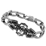 High polished (no plating) Stainless Steel Bracelet with No Stone