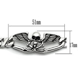 High polished (no plating) Stainless Steel Bracelet with No Stone