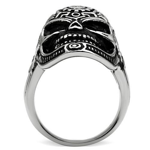 High polished (no plating) Stainless Steel Ring with No Stone