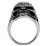 High polished (no plating) Stainless Steel Ring with No Stone