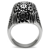 High polished (no plating) Stainless Steel Ring with No Stone