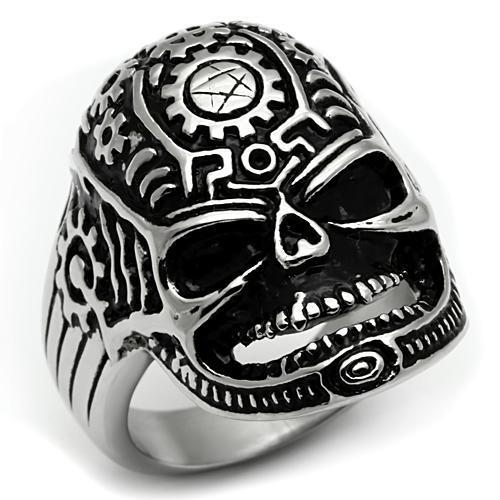 High polished (no plating) Stainless Steel Ring with No Stone