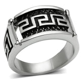 High polished (no plating) Stainless Steel Ring with No Stone