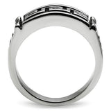 High polished (no plating) Stainless Steel Ring with No Stone