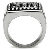 High polished (no plating) Stainless Steel Ring with No Stone