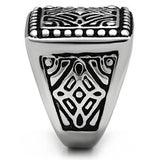 High polished (no plating) Stainless Steel Ring with No Stone