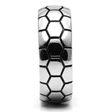 High polished (no plating) Stainless Steel Ring with No Stone