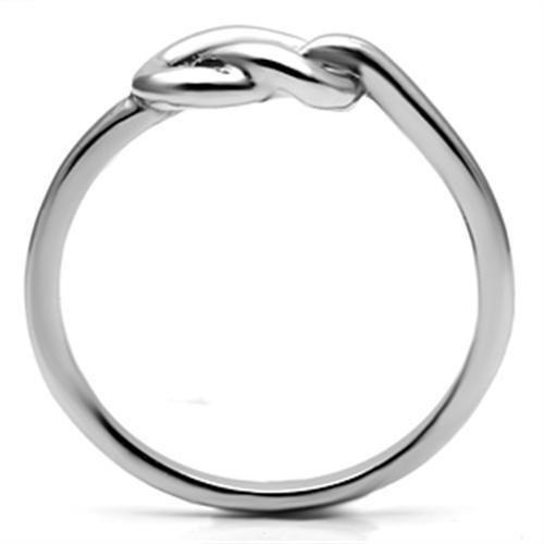 High polished (no plating) Stainless Steel Ring with No Stone