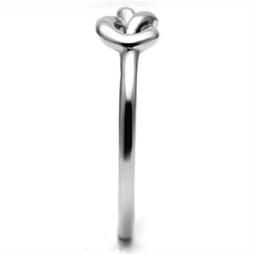 High polished (no plating) Stainless Steel Ring with No Stone