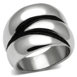 High polished (no plating) Stainless Steel Ring with No Stone