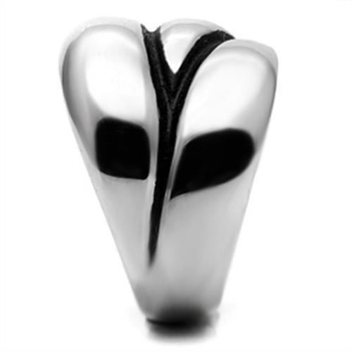High polished (no plating) Stainless Steel Ring with No Stone