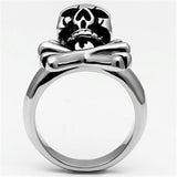 High polished (no plating) Stainless Steel Ring with No Stone
